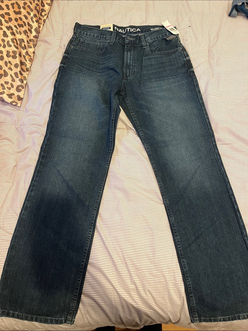 Nautica Men’s Indigo Relaxed Fit Jeans
